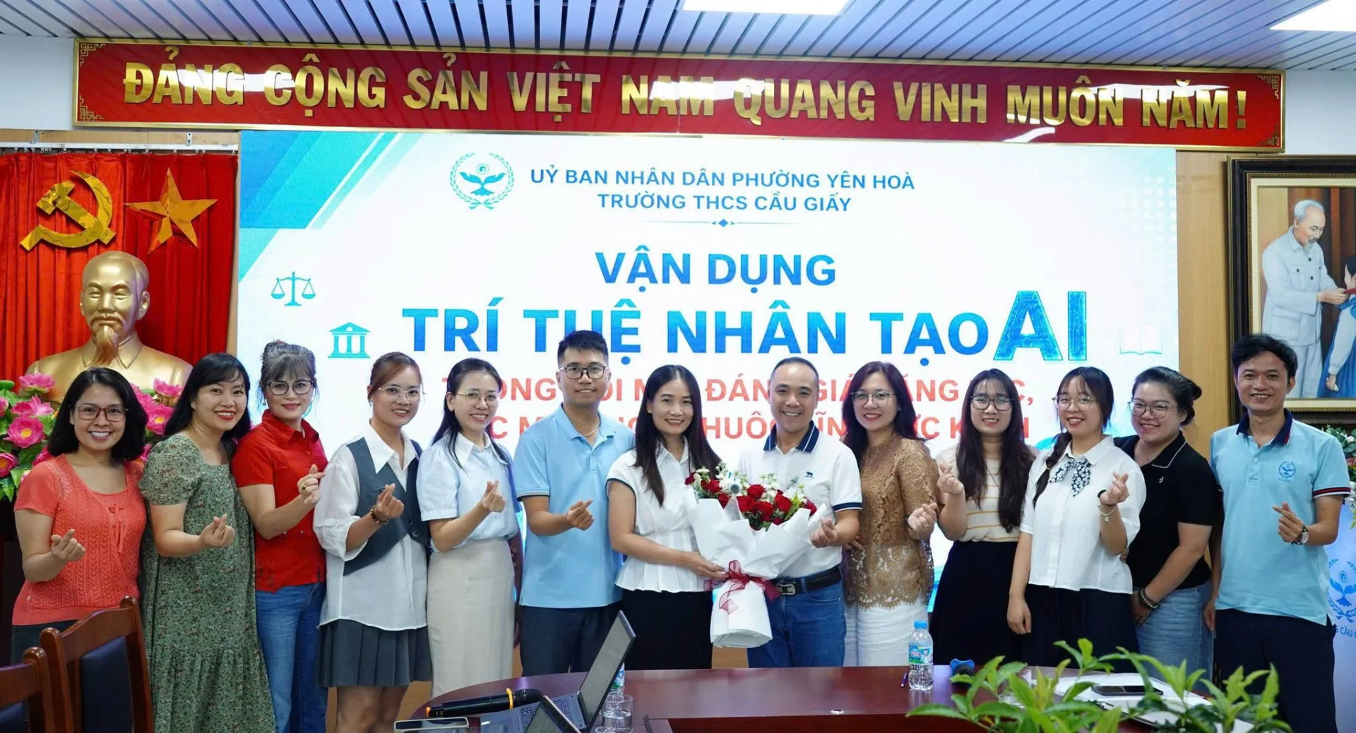 📚 TỔ KHOA HỌC XÃ HỘI TẬP HUẤN CHUYÊN ĐỀ VẬN DỤNG TRÍ TUỆ NHÂN TẠO AI TRONG ĐỔI MỚI ĐÁNH GIÁ NĂNG LỰC HỌC SINH 🤖