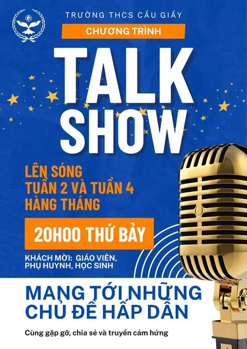 🎙️ RA MẮT CHƯƠNG TRÌNH TALK SHOW MỚI – NHỮNG CÂU CHUYỆN ĐÁNG CHỜ ĐỢI!