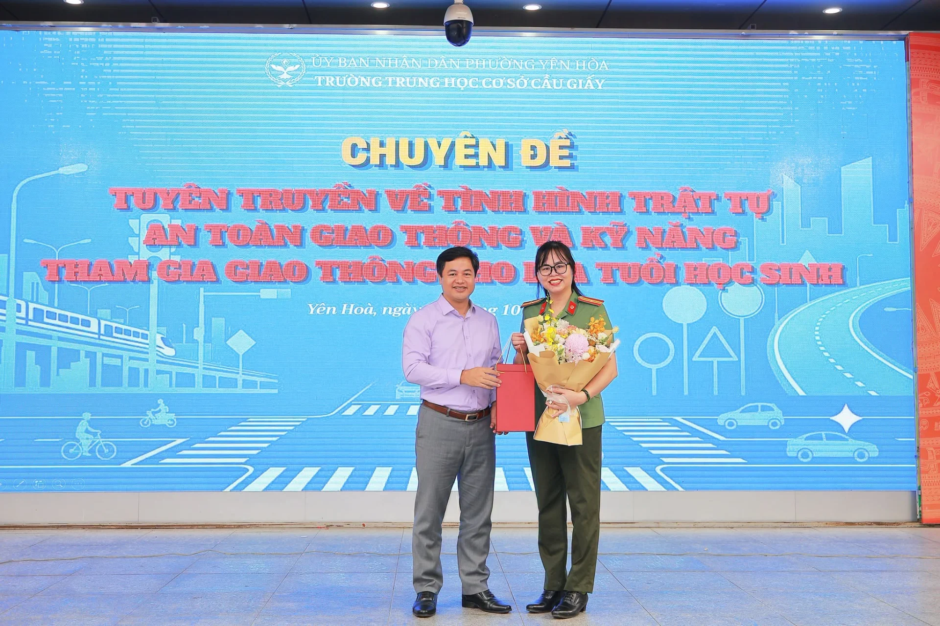 AN TOÀN GIAO THÔNG – CÙNG CẦU GIẤY XÂY DỰNG MÔI TRƯỜNG HỌC ĐƯỜNG AN TOÀN, VĂN MINH