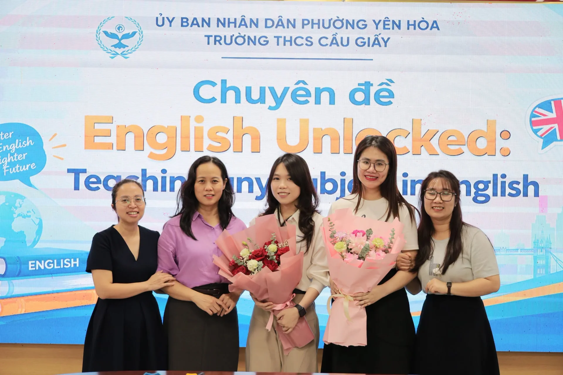 CHI ĐOÀN TRƯỜNG THCS CẦU GIẤY: CHUYÊN ĐỀ “ENGLISH UNLOCKED: TEACHING ANY SUBJECT IN ENGLISH”