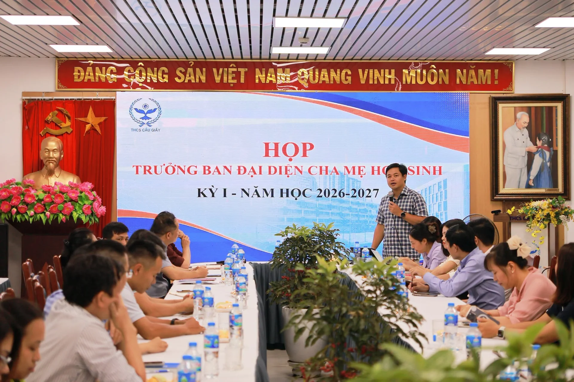 🌟 THCS CẦU GIẤY: GẮN KẾT GIA ĐÌNH – NHÀ TRƯỜNG, THỐNG NHẤT HÀNH TRÌNH NĂM HỌC 2026–2027 🌟