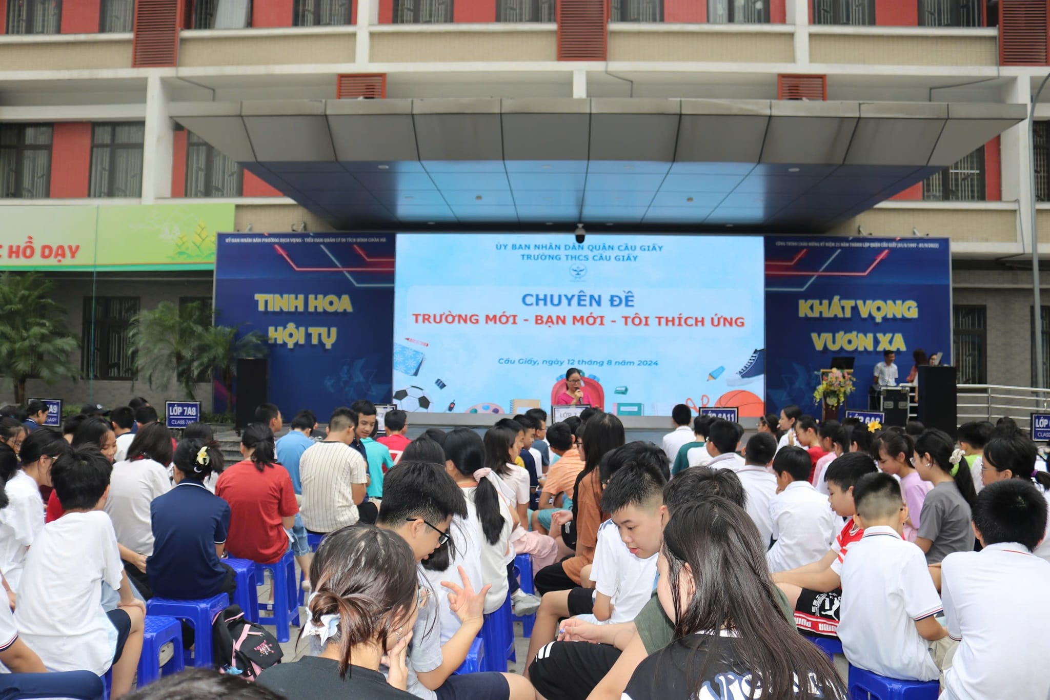 CGERS HÀO HỨNG THAM GIA TIẾT CHUYÊN ĐỀ TÂM LÍ “TRƯỜNG MỚI, BẠN MỚI, TÔI THÍCH ỨNG”