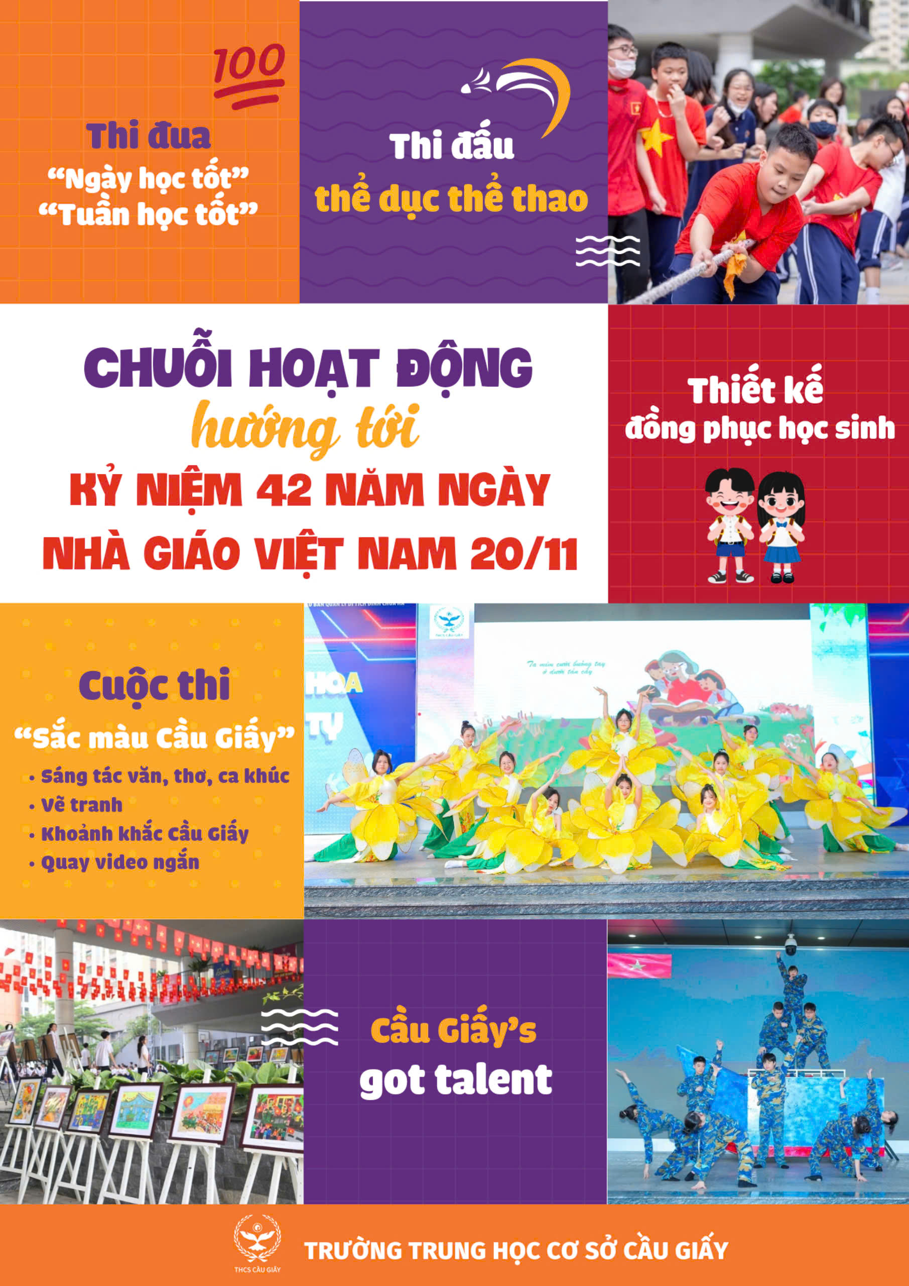 SÔI NỔI VỚI CHUỖI HOẠT ĐỘNG CỦA CGERS CHÀO MỪNG NGÀY NHÀ GIÁO VIỆT NAM 20/11